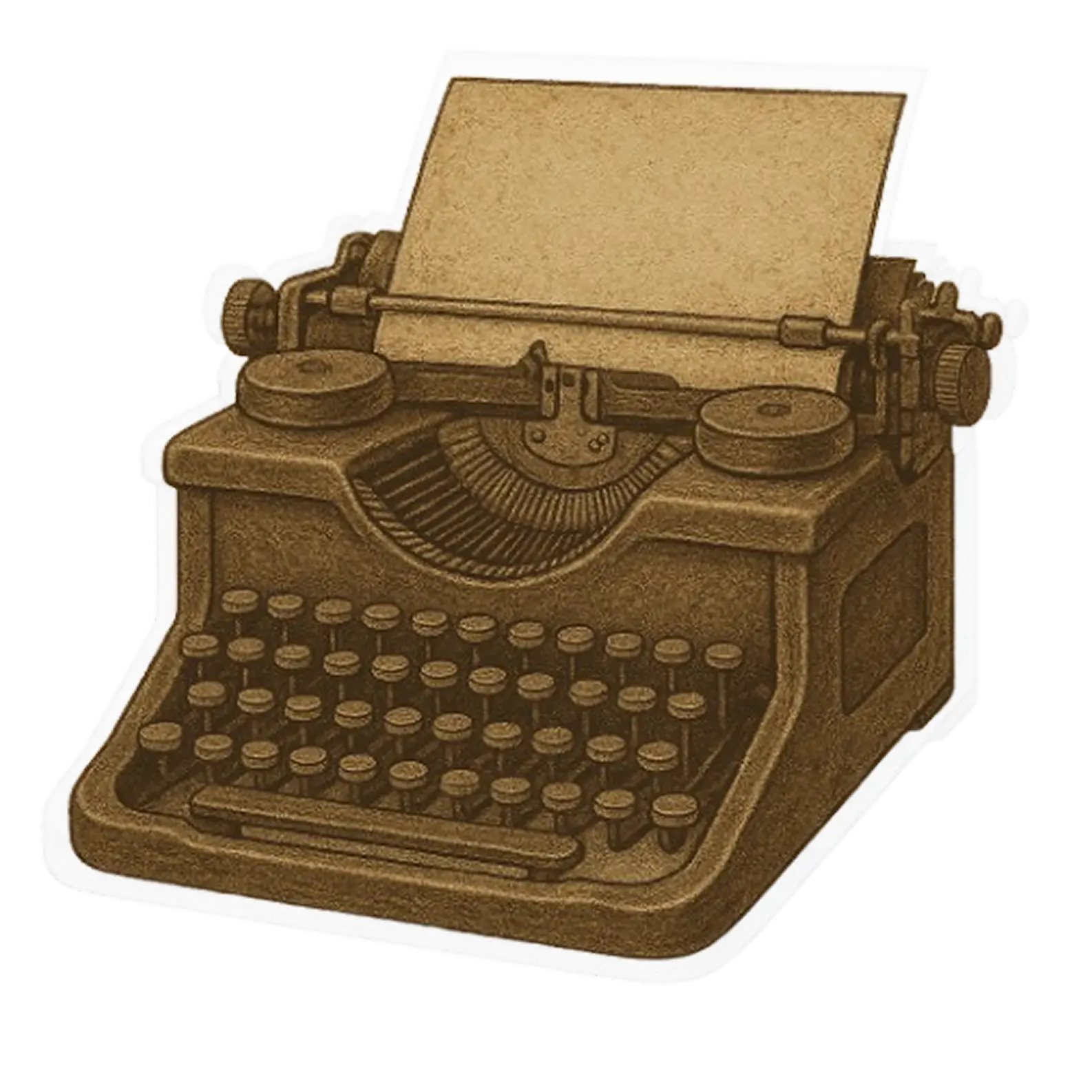 machine à écrire vintage