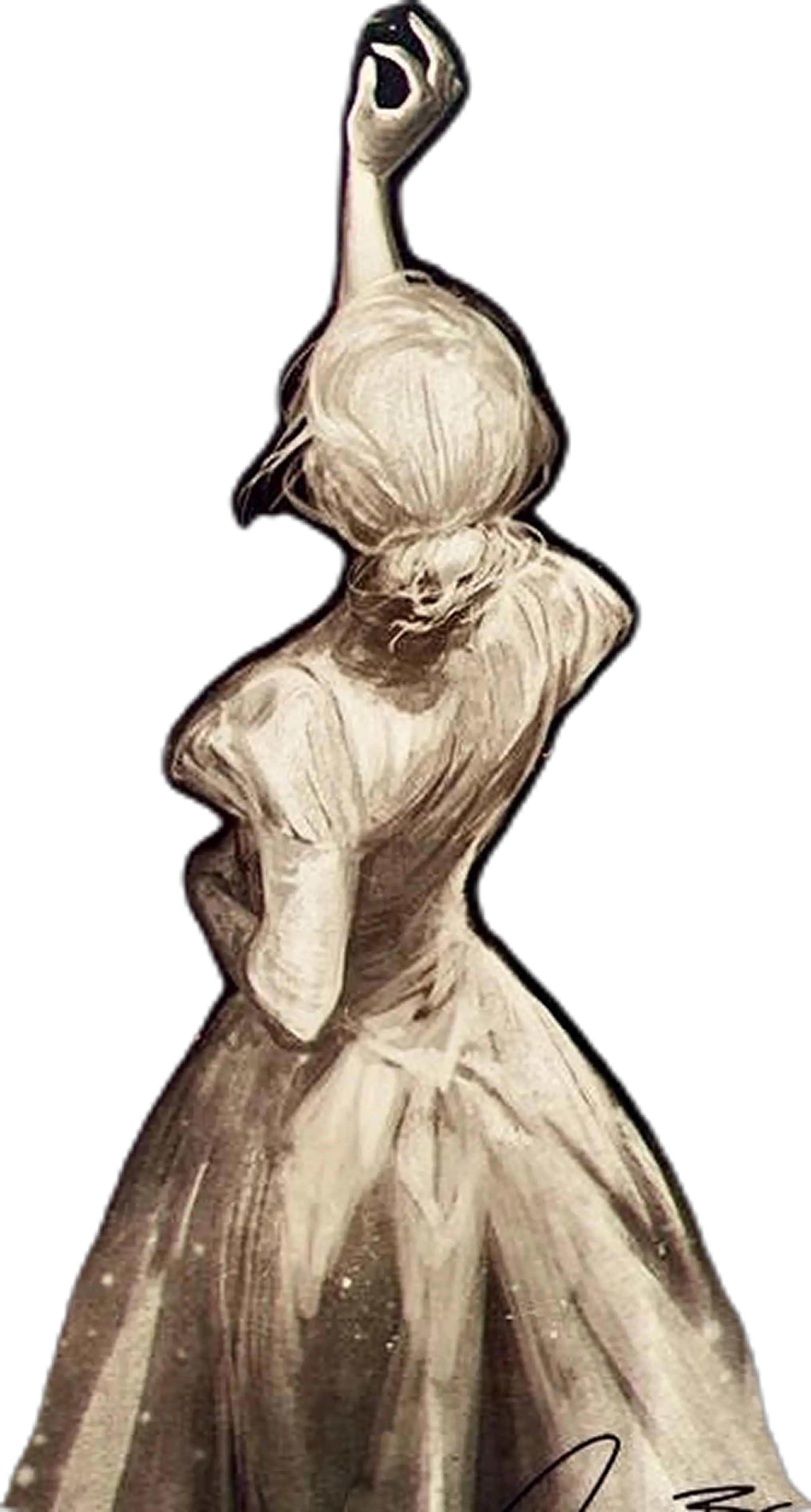 statue d'une danseuse