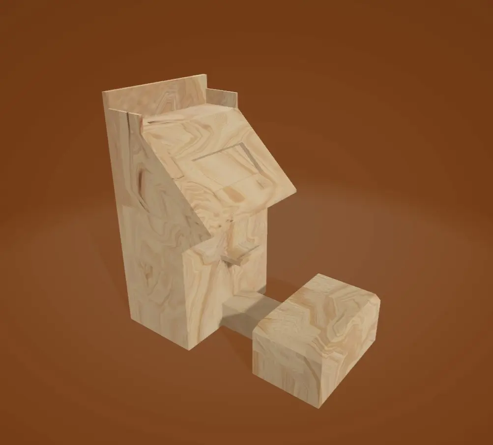 Conception de la borne en 3D